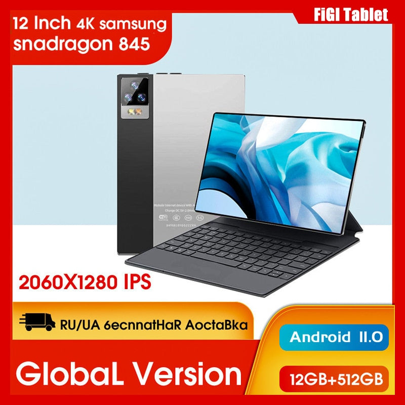 Android 11.0- 12 Inch Tablet