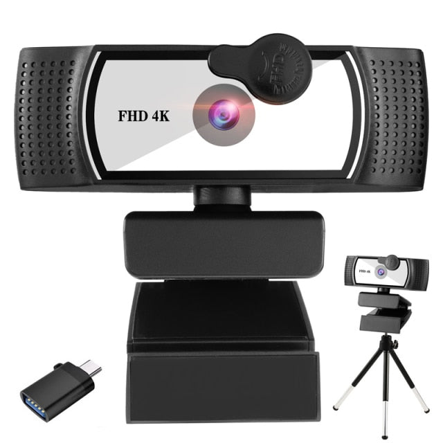 Hd 8k 4k Webcam Autofocus Computer Web camera With Microphone Rotate Usb Plug Camera For Pc Mac Laptop Desktop Youtube Skype