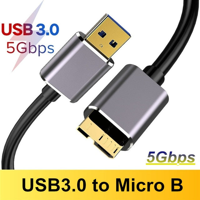 Type C Micro B Cable | USB 3.0 Micro B Type | Data Connector Adapter | USB Type C Micro B