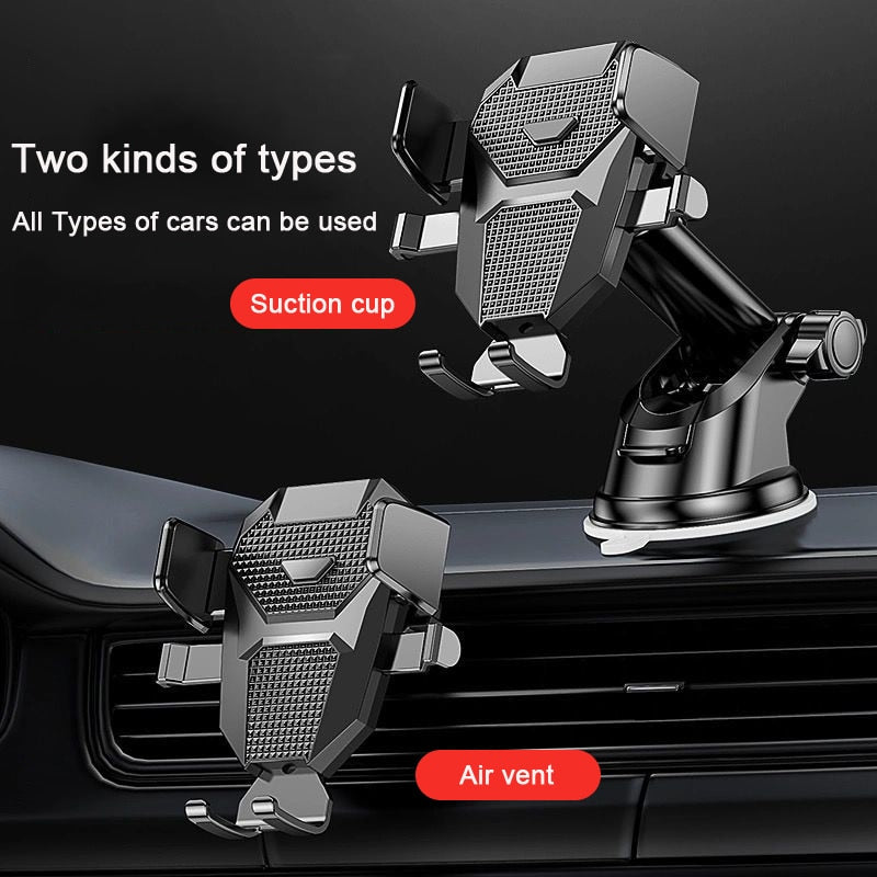 Car Phone Holder Mount Stand GPS For iPhone 13 12 11 Pro Xiaomi Huawei Samsung